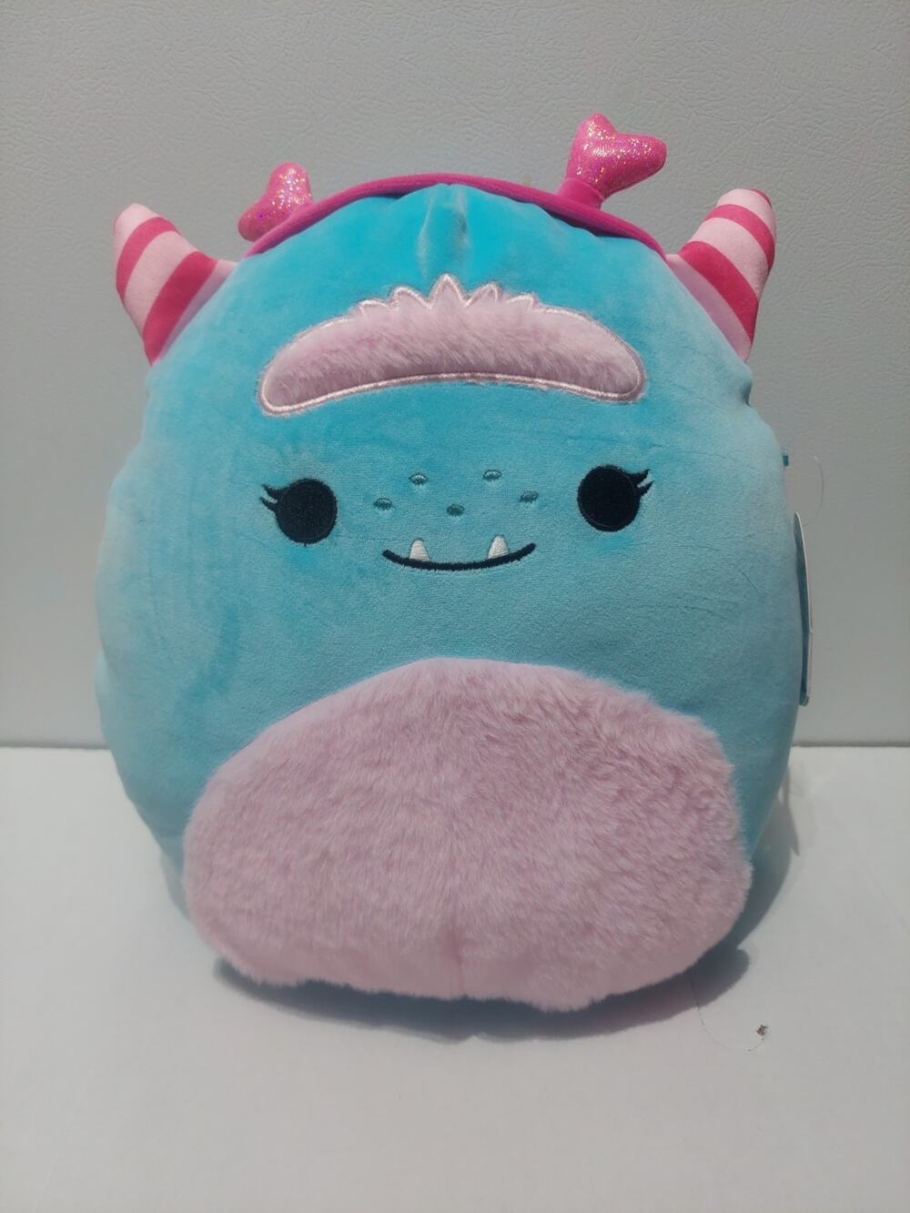 Squishmallow 12" Alijoon the Monster Valentines 2025 Headband Striped Horns